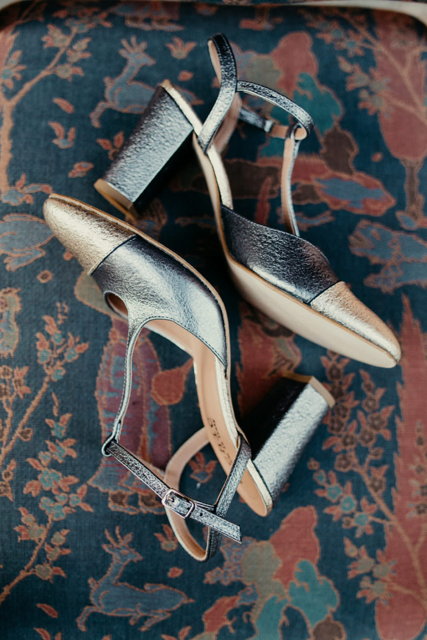 Style Shoot in Tuscany, Italy bridal shoes photo inspiration
