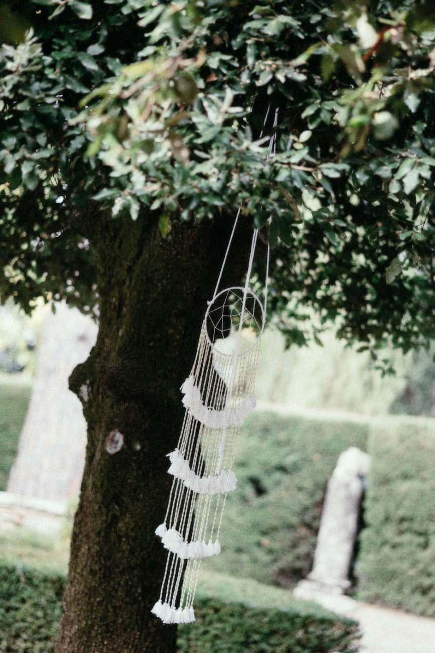 Style Shoot in Tuscany, Italy macrame