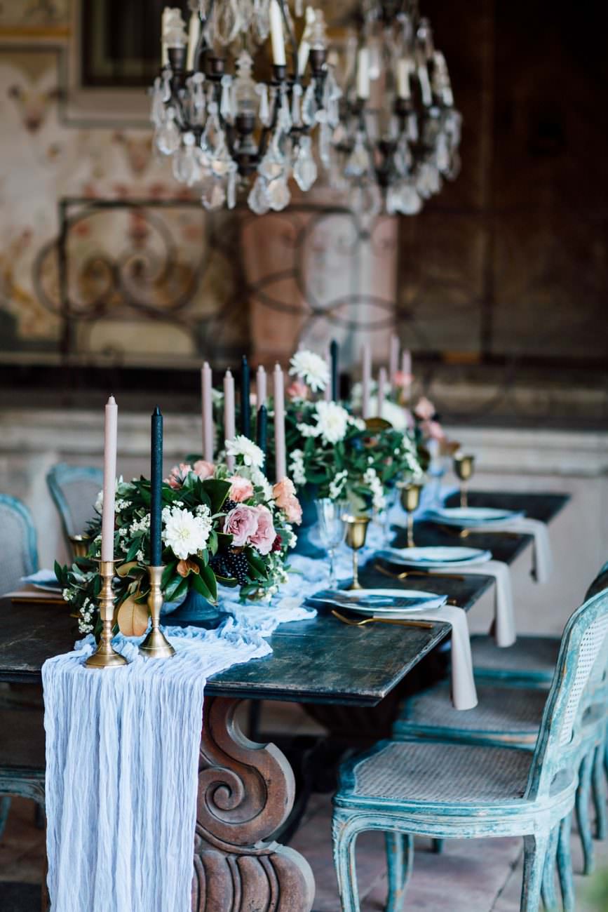 French Wedding Inspiration full table
