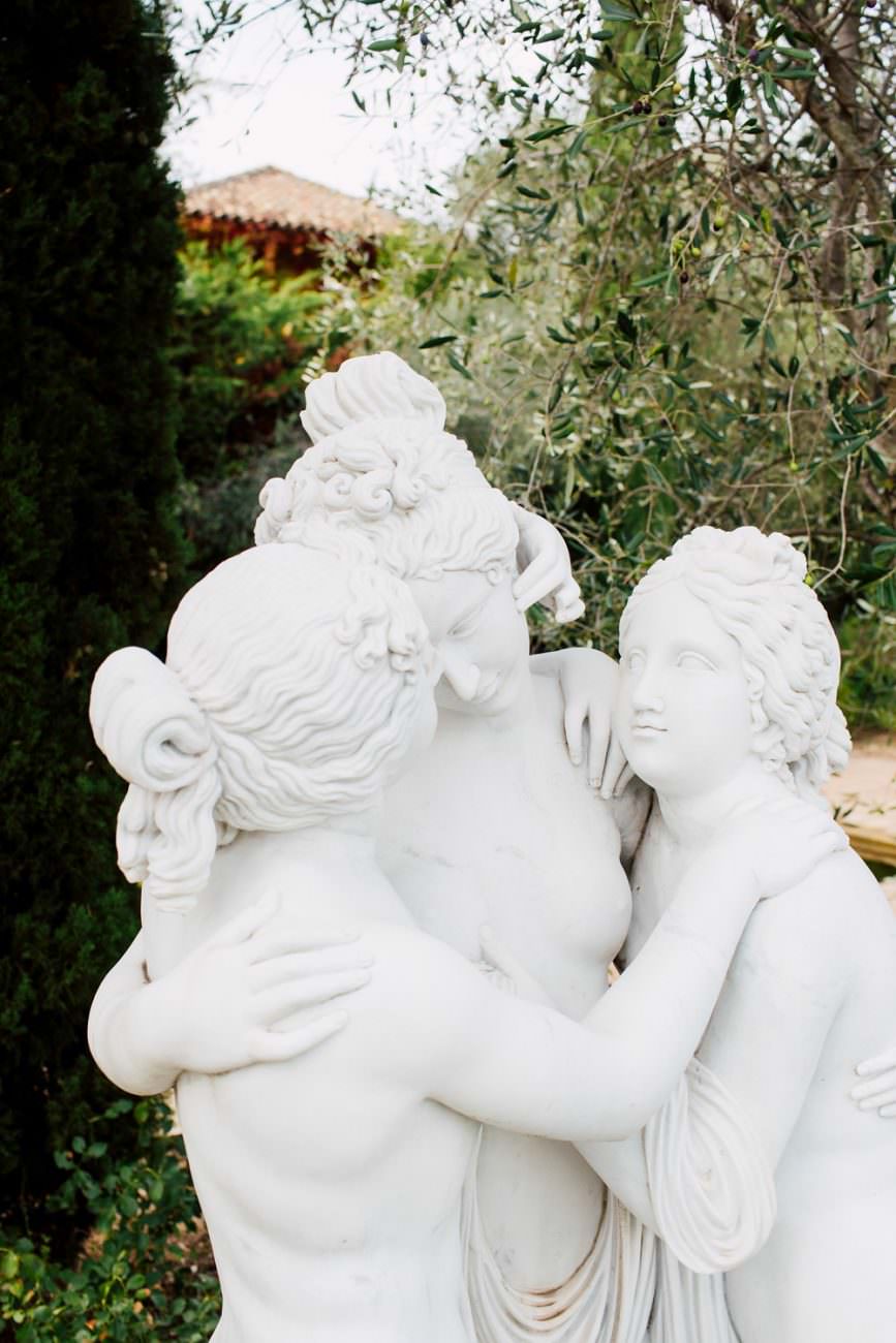 French Wedding Inspiration statue
