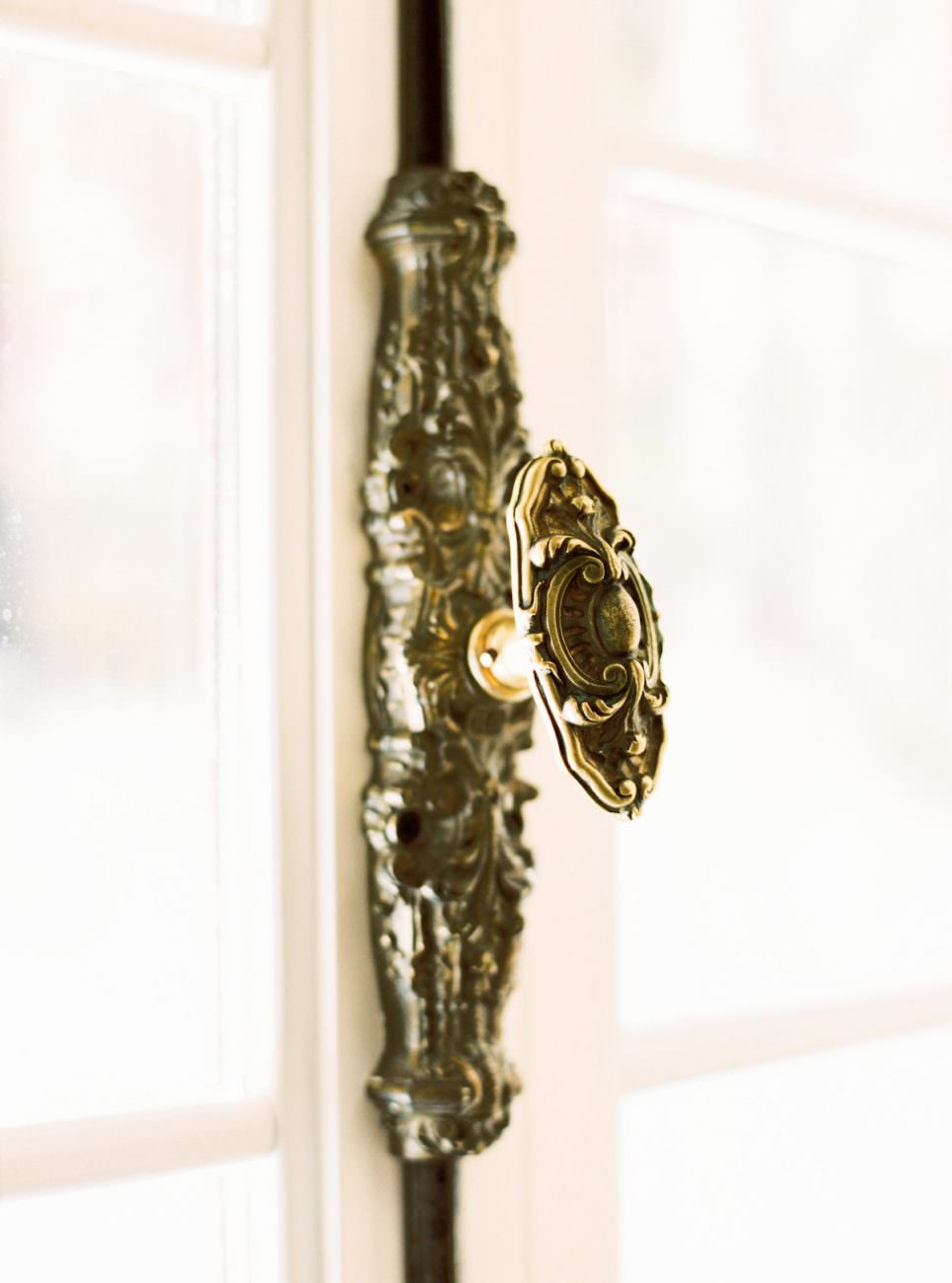 Palace Wedding Inspiration - antique door knob