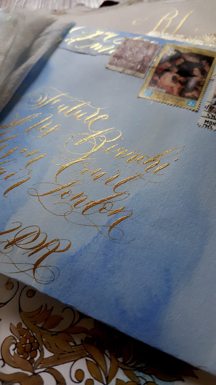 Italian Themed Wedding Invitations for luxury weddings