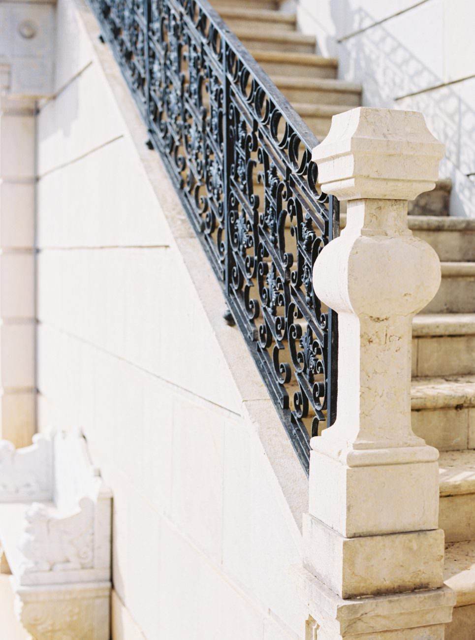 Portuguese palace's stairs