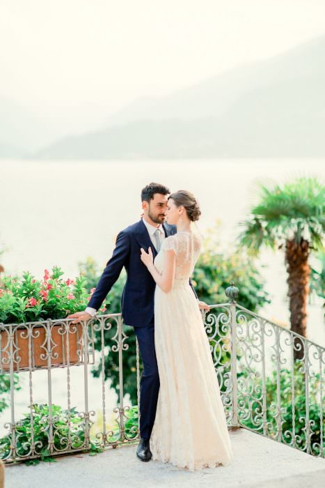 Destination wedding at Lake Como at Villa Cipressi