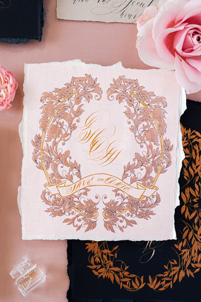 Sorrento Wedding Invitations Full Of Regal Grace And Elegance